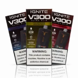 Ignite V300 Slim Black 30.000 Puffs
