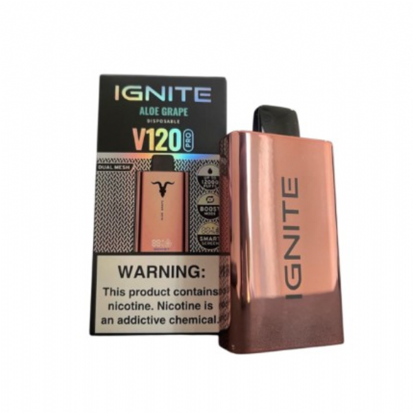 Pod Descart�vel Ignite V120 PRO Rose 12.000 Puffs