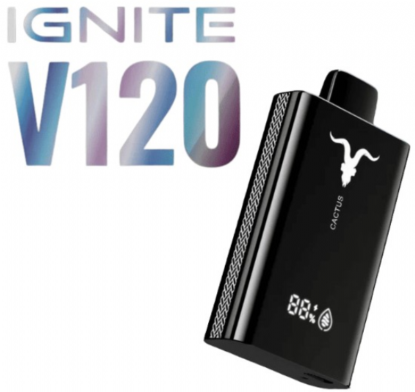 Pod Descart�vel Ignite V120 PRO Black 12.000 Puffs